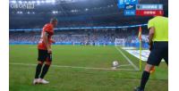 蓉城2-0领先新鹏城！贺一然推射经杨一鸣折射入网，打入加盟首球